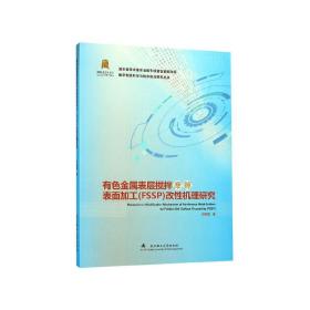 有色金属表层搅拌摩擦表面加工（FSSP）改性机理研究/数字制造科学与技术前沿研究丛书