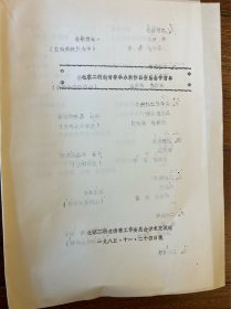 节目单：北京二胡邀请赛举办新作品音乐会节目单，油印，李野光顾影谈