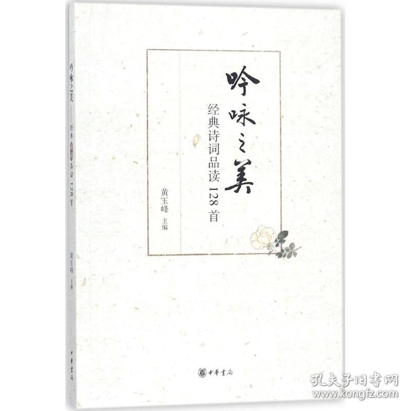 吟咏之美 中国古典小说、诗词 黄玉峰 主编 新华正版