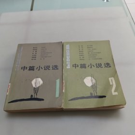 1983年：中篇小说选（一二）两本合售