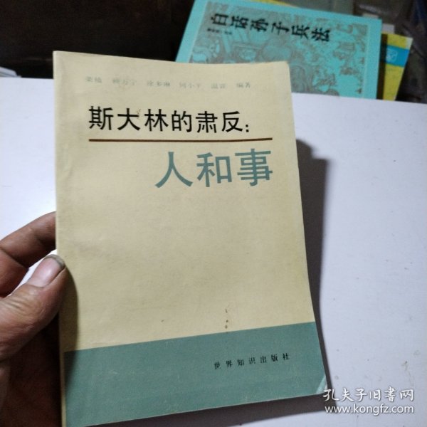 斯大林的肃反:人和事