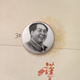 沈阳右脸瓷像章