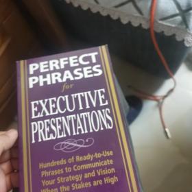 Perfect Phrases 4 Executive Presentation