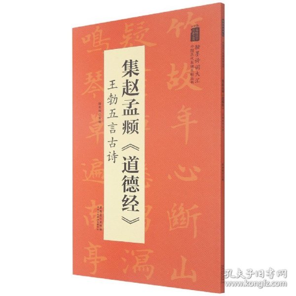 翰墨诗词大汇——中国历代名碑名帖丛书集赵孟頫《道德经》王勃五言古诗