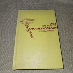 【硬精装/英文原版/医学年鉴】《1983 year book of otolaryngology》（1983年耳鼻喉科年鉴）