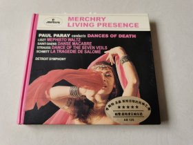 MERCHRY ：Paul Paray Conducts Dances of Death 从李斯特到施密特 － 死之舞 / 帕瑞指挥底特律交响乐团 CD一张【碟片有轻微划痕，正常播放】