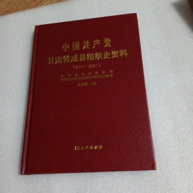 中国共产党甘肃省成县组织史资料（2007一2021）