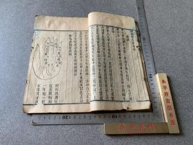 《阳宅三要》1--2卷一册，清代风水大师赵九峰所著，最具权威性的古今堪舆典籍，被风水届人士称为“扛鼎之作，雕刻精细。详述阳宅风水，布局谋篇，人生运程起落。大量风水插图。