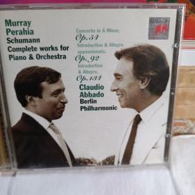 Murray perahia schumann
CompIete works for piano&Orchestra
精装正版CD