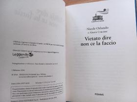 意大利语儿童小说 Vietato dire non ce la faccio   by Alessia Cruciani (Author), Nicole Orlando (Author)