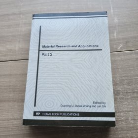 Material Research and Applications Part 2