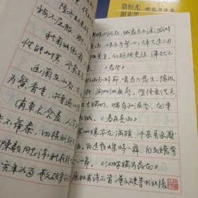 硬笔书法大师最新精品系列 卢桐硬笔书法卷、董文硬笔书法卷、2本