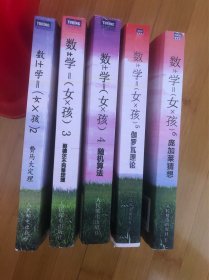 数学女孩，2+3+4+5+6，共5本合售