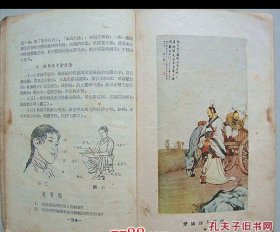 图画 辽西省初级中学临时教材 第三册［1954年初版 精美绘图］