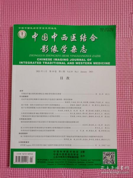 中国中西医结合影像学杂志 2021年1月