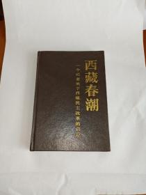 西藏春潮：一个记者关于西藏民主改革的日记    （32开 精装一版一印）