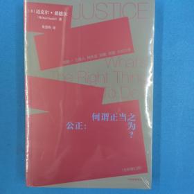 公正 何谓正当之为？ 迈克尔·桑德尔著 金钱不能买什么 图书