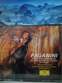 帕格尼尼《小提琴协奏曲全集》【原版进口3CD】