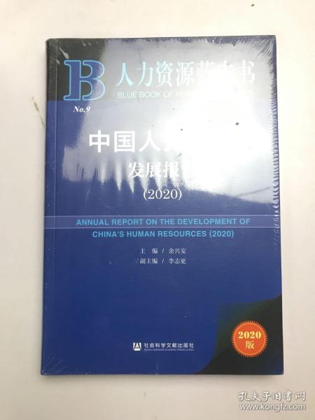 人力资源蓝皮书：中国人力资源发展报告（2020）