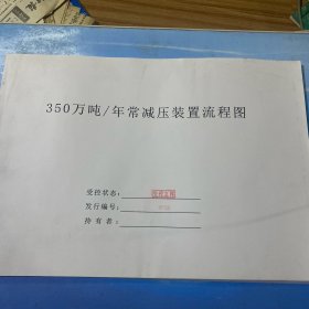 350万吨/年常减压装置流程图