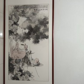 南浦春风（朱兴华老师六尺人物作品）