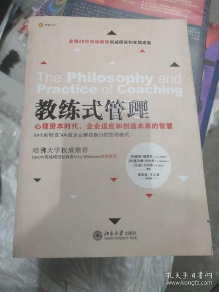 教练式管理：心理资本时代，企业适应和创造未来的智慧(b16开名十四)