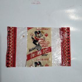 早期老糖纸糖标收藏：米老鼠奶糖――上海天山回民食品厂