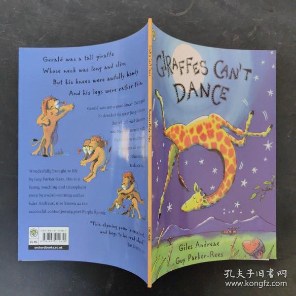 Giraffes Can't Dance [Paperback] 长颈鹿不会跳舞(平装) 