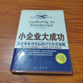 小企业大成功：小企业最切实际的12个经营策略