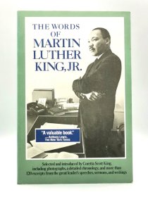 《马丁·路德·金语录》 The Words of Martin Luther King, Jr. by Coretta Scott King（美国黑人研究）英文原版书