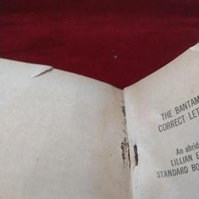 the bantam book of correct letter writing