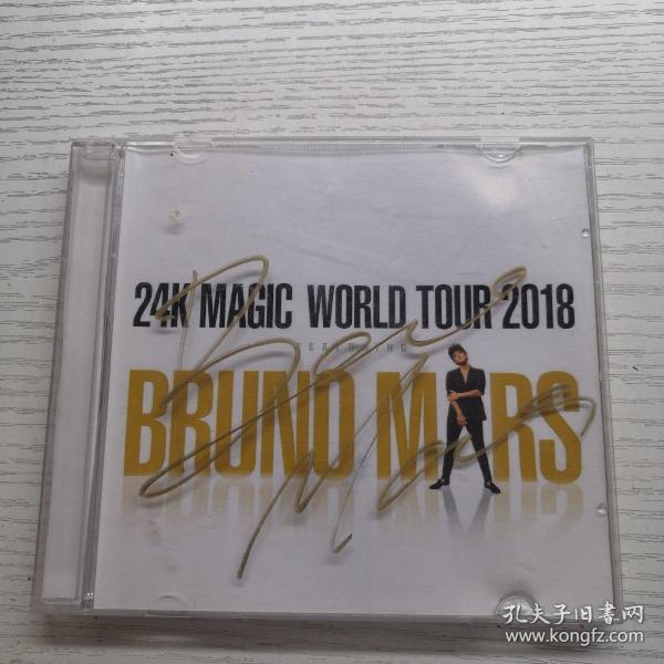 碟片     24K MAGIC WORLD TOUR 2018 BRUNO MRS  见图    1片装