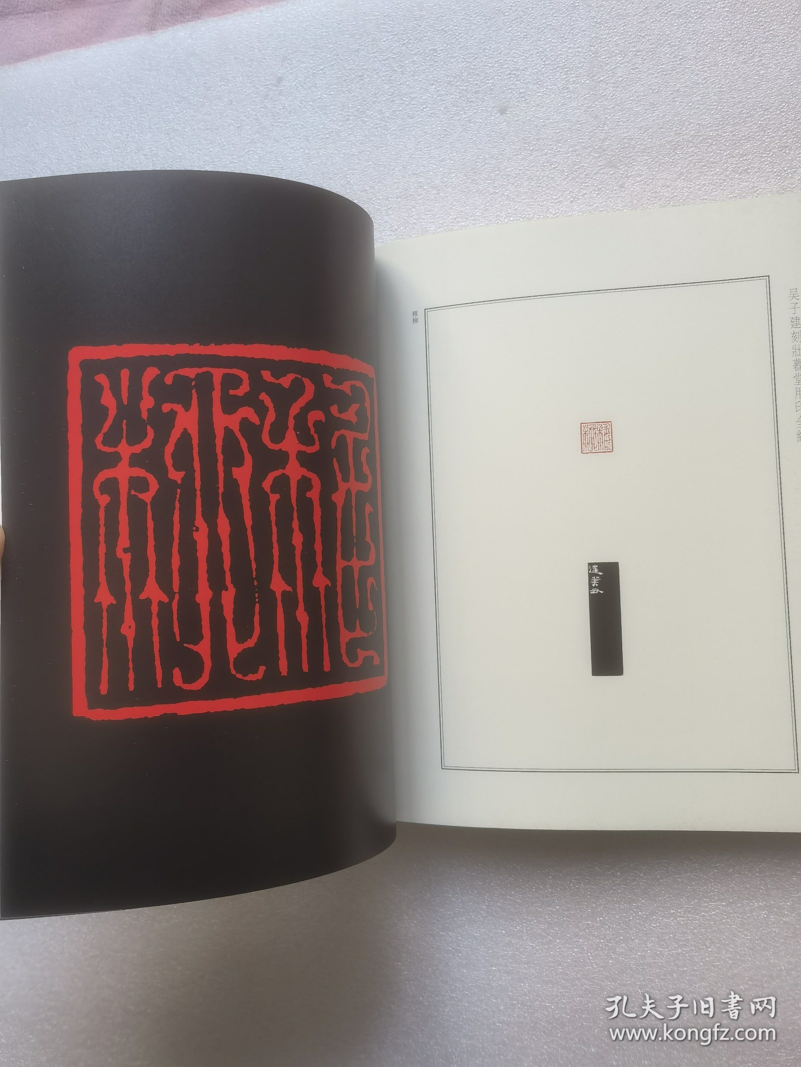 吴子建刻壮暮堂用印全编（16开平装 全一册）