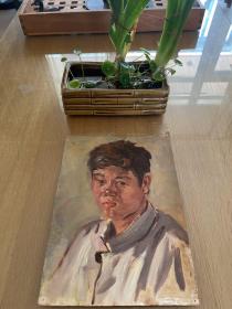 油画写生男孩二