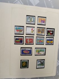 加拿大邮票14枚（1）