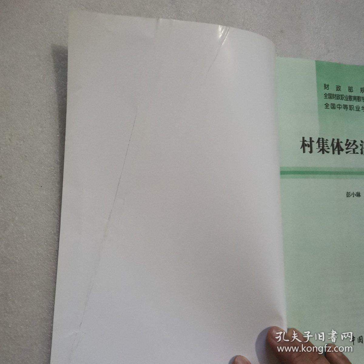 财政部规划教材·全国中等职业学校财经类教材：村集体经济组织会计