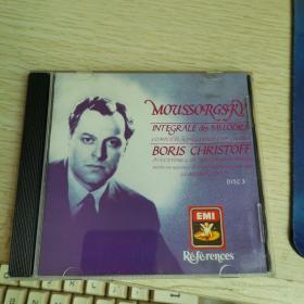 【唱片】MOUSSORGS KY:INTEGRALEDESMELODIES CD1碟