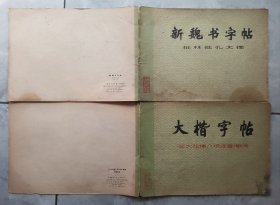 大楷字帖-《三大纪律八项注意》歌词新魏书字帖-《批林批孔文摘》