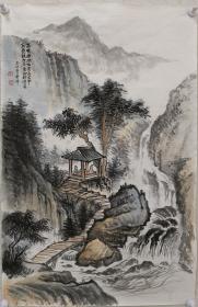 【保真字画，冲钻特价，不代表画家市场润格】李赞峰，四尺三开
(不代表画家市场润格）
李赞峰，男，1968年生，河北石家庄人，号名山居士，毕业于河北师范大学美术专业，职业画家，国家一级美术师，河北省美协会员。现任河北省文化名人联谊会副会长，书画院副院长，北京无极堂画院副院长，大家艺术网特别推介画家。