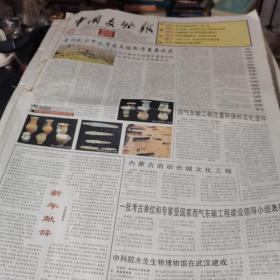 中国文物报 原版报纸  2005年1-12月全年/总第1281-1382期；每周两期;;（含收藏鉴赏周刊）