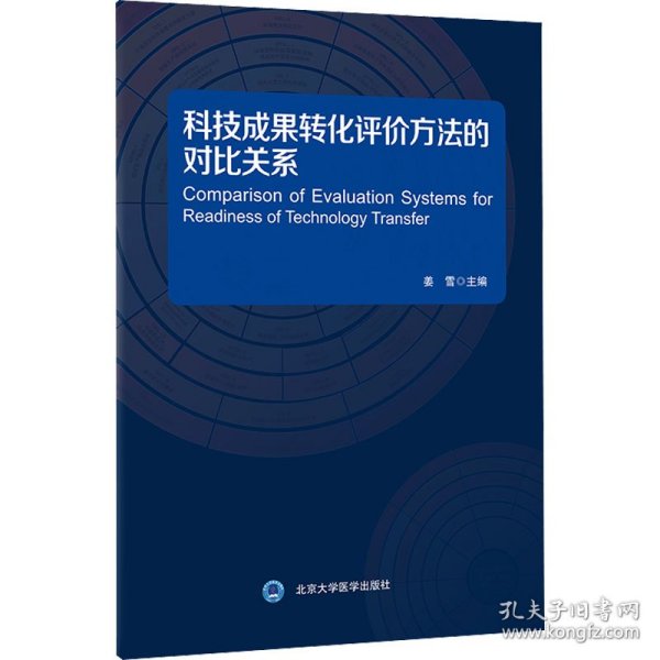 科技成果转化评价方法的对比关系