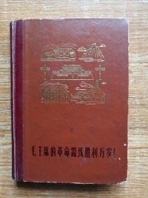 《毛主席的革命路线胜利万岁！》日记本。