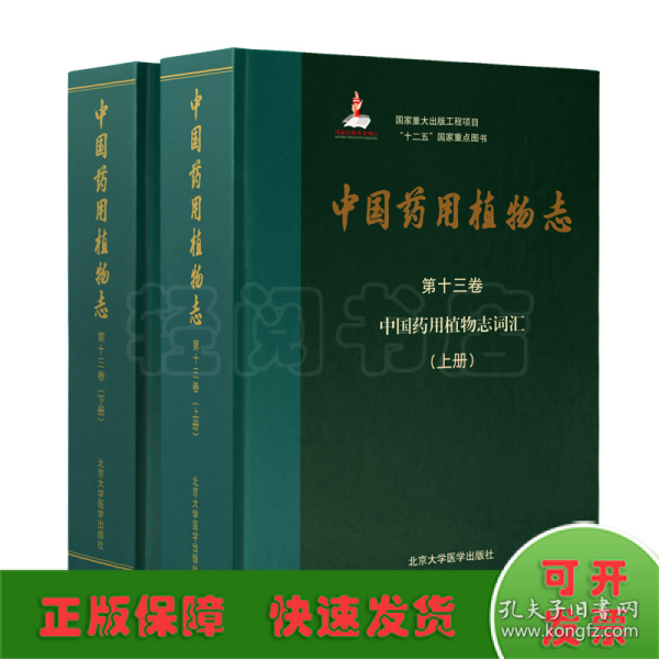 中国药用植物志（第十三卷）——中国药用植物志词汇（国家出版基金项目一）