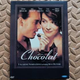 DVD光盘-电影 Chocolat 情迷朱古力（单碟装）