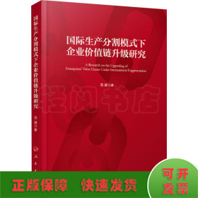 国际生产分割模式下企业价值链升级研究