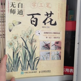 无师自通学工笔：百花