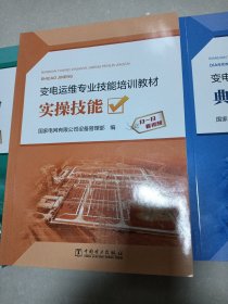 变电运维专业技能培训教材 实操技能 理论知识 典型案例3本合售 （1/3）