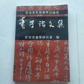 云南省首届书学讨论会：书学论文集