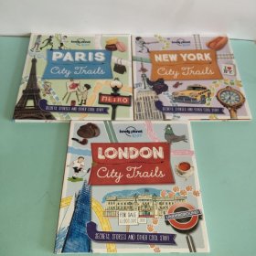 Lonely Planet KIDS（City Trails 孤独星球儿童版城市指南系列，3册合售，20开英文原版软精装）