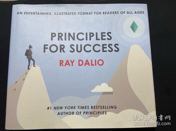 英文原版 Ray Dalio Principles for success成功的原则 插画版原则 全年龄向 原则内容提炼 精装